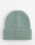 Kids Deep Cuffed Tonal Patch Beanie
