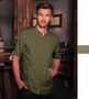 Short-Sleeve Chef Jacket Green-Generation