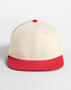 Contrast Flat Peak 6 Panel Cap