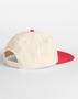 Contrast Flat Peak 6 Panel Cap