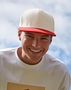 Contrast Flat Peak 6 Panel Cap