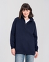 Fruit of the Loom Iconic Premium Zip Neck Sweat 0622880 Damen Herren Sweatshirt