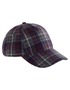 Wool Blend Check Cap