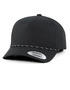 YP Classics Retro Cotton Blend 5-Panel Snapback Cap with Braided Rope