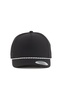 YP Classics 5-Panel Snapback Cap with Perforations and Braided Rope