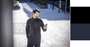 Active Printable Half Zip Microfleece Sweat
