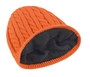Result warme Winter Beanie Strick M�tze Zopfmuster Mariner Knitted R370X NEU