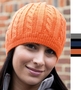 Result warme Winter Beanie Strick M�tze Zopfmuster Mariner Knitted R370X NEU