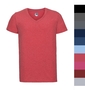 Russell Europe Herren V-Neck T-Shirt krpernah HD Tee R-166M-0 NEU