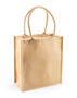 Westford Mill hochwertige Jute Einkaufstasche 19L Boutique Shopper Beutel W409