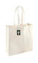 Westford Mill Classic Shopper Bag Tasche Fairtrade 21L Baumwolle Canvas W623 NEU