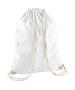 Westford Mill Rucksackbeutel Baumwolle Sport Schule Cotton Gymsac W110 NEU