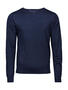 Tee Jays Herren Premium Strickpullover krperbetont bis 30- Crew Neck 6000 NEU