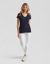 3er Pack Ladies Valueweight V-Neck T