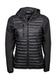 Tee Jays Damen Winterjacke tailliert wasserabweisend Hooded Crossover 9629 NEU