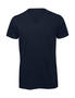 B&C Herren V-Neck T-Shirt organisch V-Ausschnitt bedruckbar TM044 NEU