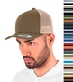 Yupoong Klassische Retro Trucker Cap 2-Tone 8-fach gesteppter Schirm 6606T NEU