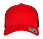 Yupoong Klassische Retro Trucker Cap 2-Tone 8-fach gesteppter Schirm 6606T NEU