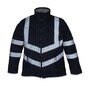 Yoko Herren Sicherheit Steppjacke ISO 20471 Klasse 3 HiVis Kensington HVW706 NEU