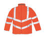 Yoko Herren Sicherheit Steppjacke ISO 20471 Klasse 3 HiVis Kensington HVW706 NEU