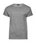 Tee Jays Herren Roll-Up T-Shirt Baumwolle eingerollte �rmel bedruckbar 5062 NEU