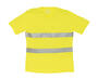 Yoko Herren Sicherheit Hi-Vis V-Neck T-Shirt leicht ISO20471 Klasse 2 HVJ910 NEU