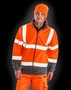 Result Herren Sicherheit Fleecejacke Workguard ISO Safety Microfleece R329X NEU