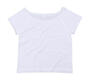Mantis Damen Flash Dance T Shirt Baumwolle organisch Basic Fashion M129 NEU