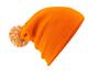 Beechfield Winter Snowstar Beanie Soft Touch Umschlag Bommel 2-lagig B450 NEU