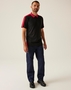 Regatta Herren Contrast Coolweave Basic Poloshirt Schnelltrocknend TRS174 NEU