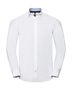 Russell Europe Herren LS Tailored Contrast Ultimate Stretch Shirt R-966M-0 NEU