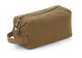 Quadra Heritage Kosmetikbeutel Tasche 4 Liter Waxed Canvas Wash Bag QD651 NEU
