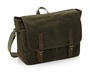 Quadra Heritage Waxed Canvas Messenger QD653 Tasche NEU