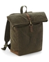 Quadra Heritage Waxed Canvas Backpack QD655