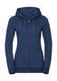 Russell Europe Damen Authentic Melange Zipped Hood Sweatjacke R-263F-0 NEU
