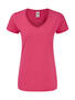 Fruit of the Loom Damen Iconic 150 V Neck T-Shirt Baumwolle 61-444-0 NEU