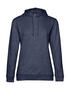 B&C Damen Hoodie Kapuzen Sweatshirt French Terry Regular bedruckbar WW04W NEU