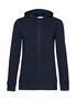 B&C Damen Organic Zipped Hooded BIO organisch bedruckbar Single Jersey WW36B NEU