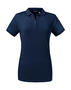 Russell Damen Tailored Stretch Poloshirt tailliert Ton in Ton R-567F-0 NEU