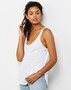 4er Pack Womens Flowy Side Slit Tank