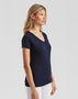 Fruit of the Loom Damen T-Shirt Lady-Fit Valueweight V-Neck 61-398-0 NEU