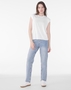 2er Pack Womens Flowy Muscle Tee Rolled Cuff