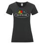 Fruit of the Loom Vintage Collection Ladies Vintage T Large Logo Print 011432A