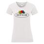 Fruit of the Loom Vintage Collection Ladies Vintage T Large Logo Print 011432A