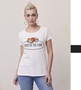Fruit of the Loom Vintage Collection Ladies Vintage T Large Logo Print 011432A