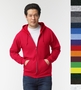 Gildan Herren Kapuzenpullover Hoodie Heavyweight Hooded Zip Sweat NEU