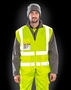 Result Safe-Guard: Herren Sicherheitsweste Heavy Duty Polycotton SecurityR447X