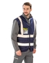 Result Safe-Guard: Herren Sicherheitsweste Heavy Duty Polycotton SecurityR447X