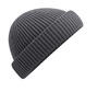 Beechfield: Damen Harbour Beanie Rippstrick breiter Umschlag veredelbar B383R