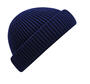 Beechfield: Damen Harbour Beanie Rippstrick breiter Umschlag veredelbar B383R